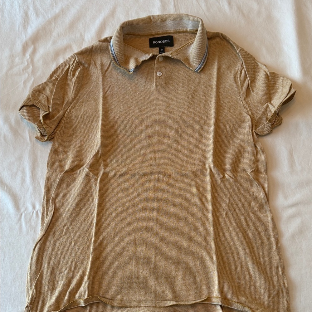 Bonobos Yellow Polo Shirt for Men